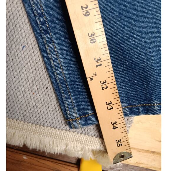 Ralph Lauren Chaps Vintage Jeans 36X34 Blue Loose Fit Straight Leg Street Skate - Picture 14 of 16